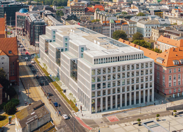 New office block in Wrocław