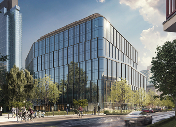 The new office building will be built in Warsaw