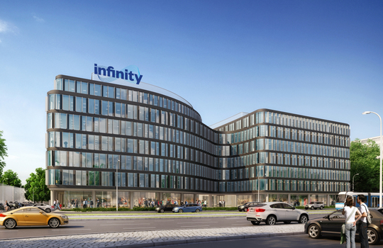 JLL selected as the exclusive agent for Infinity in Wrocław