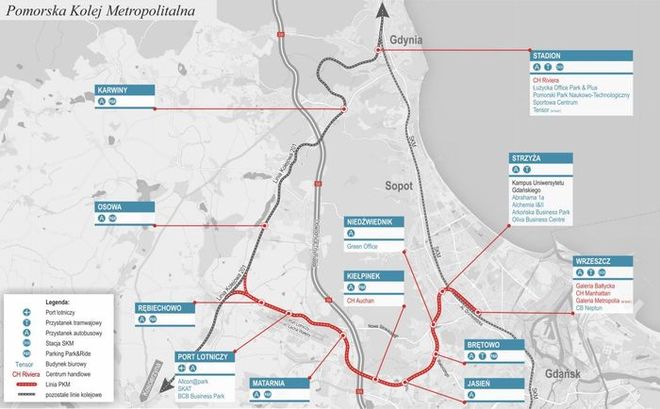Pomeranian Metropolitan Railway will have impact on Tri-City's investment map